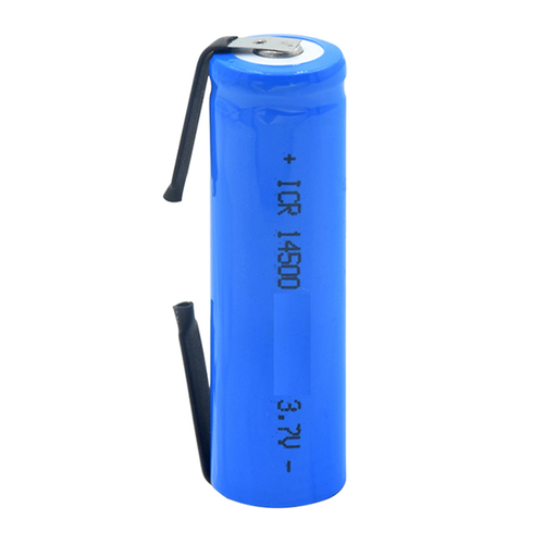 Аккумулятор INDUSTRIAL ICR14500-FT prof с лепестковыми выводами PK1 750mAh аккумулятор Li-ION 37V 550₽