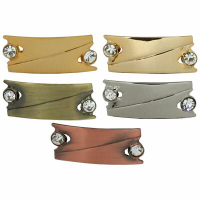 фото Фурнитура Micron GB 1442 Украшение Порыв 25 х 10 мм №11 матовое золото (прозрачный)