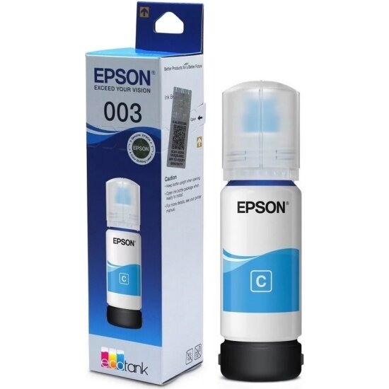 Контейнер Epson 003 EcoTank Ink Голубой 65ml