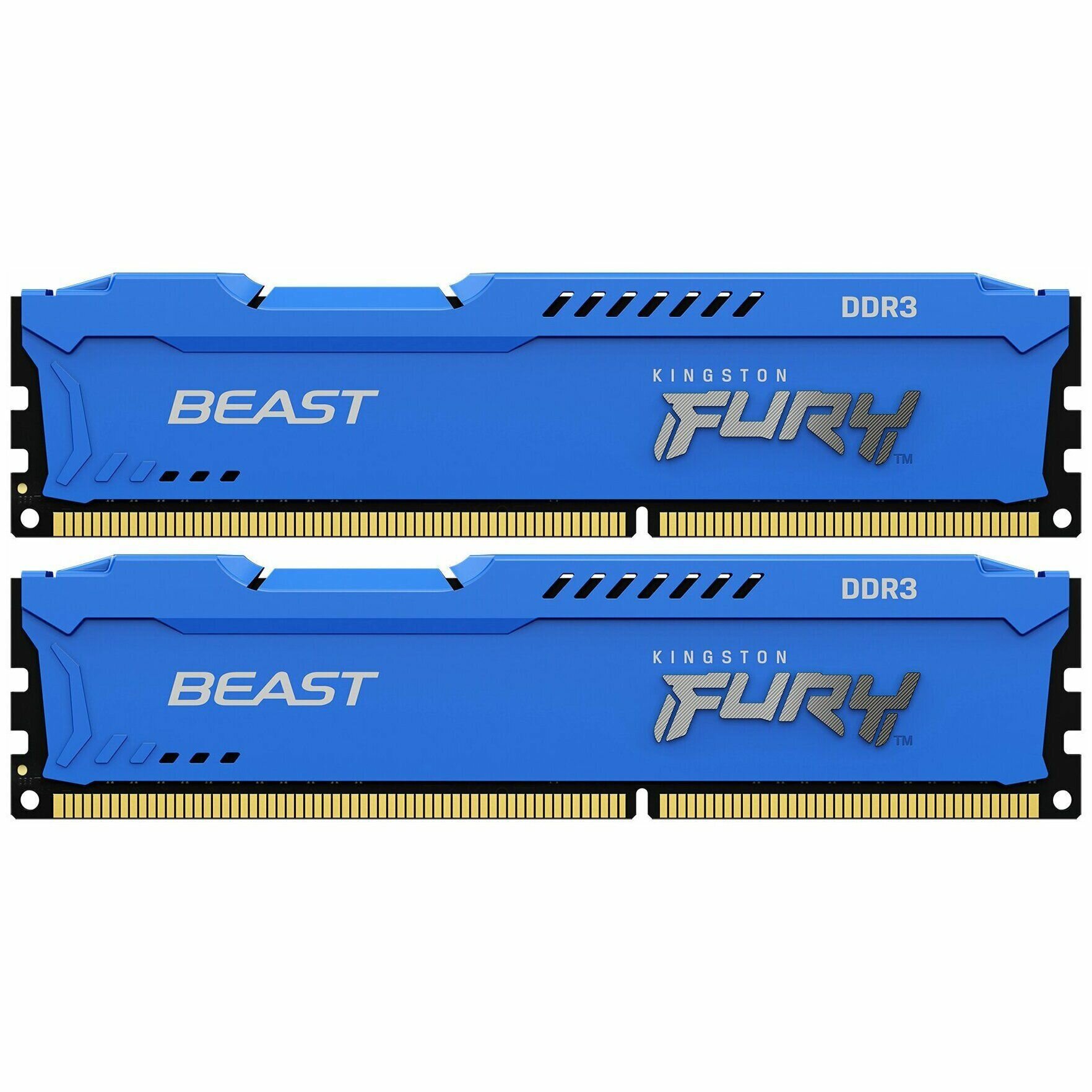 Оперативная память KINGSTON FURY Beast Blue DIMM DDR3 16GB (2x8GB) 1600 MHz (KF316C10BK2/16)