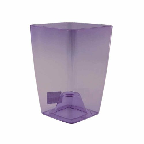 Кашпо для орхидей Сильвия d12,5 см h18 см фиолетовое