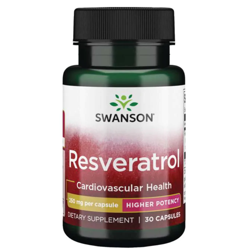 Swanson Resveratrol (Ресвератрол) 250 мг 30 капсул