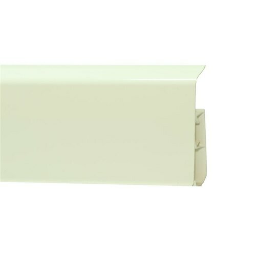 фото Плинтус пластиковый Winart Quadro 80 мм Айвори 320