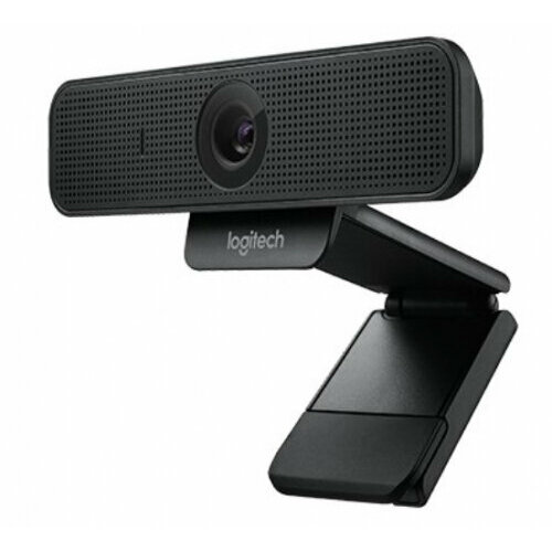 Веб-камера LOGITECH C925E чёрная (USB, 1080p, 3 Мп, микрофон, 960-001180/960-001076) (960-001180)