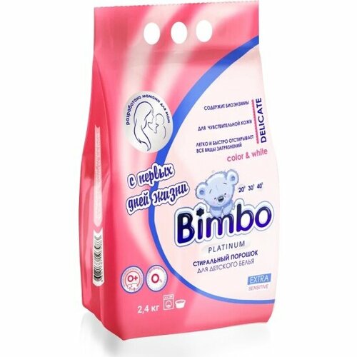 Стиральный порошок BIMBO для детского белья, 2.4 кг