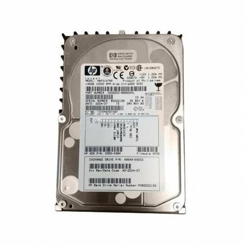 Жесткий диск HP 0950-4384 146,8Gb U320SCSI 3.5 HDD жесткий диск hp 0950 4692 146 8gb u320scsi 3 5 hdd