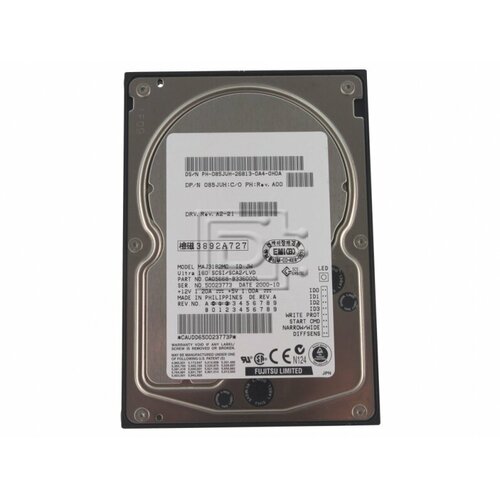 Жесткий диск Fujitsu MAJ3182MC 182Gb U160SCSI 35 HDD 1688000₽