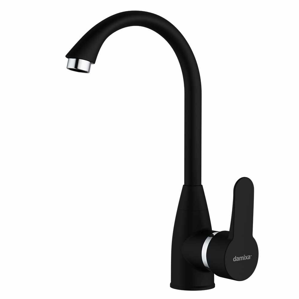 фото Смеситель для кухни RedBlu by damixa Saturn черный
