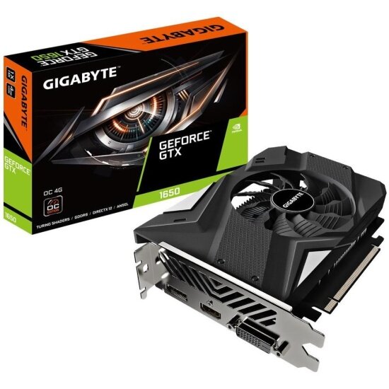 Видеокарта Gigabyte GeForce GTX 1650 D6 OC 4G 4.0