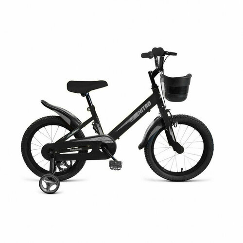 Детский велосипед Forward Nitro 14, год 2023, цвет Черный