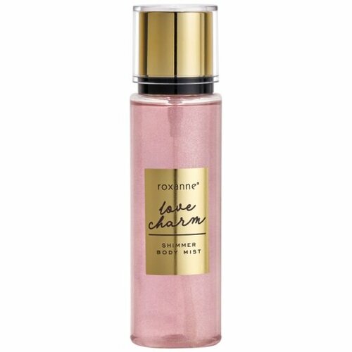 Парфюмированный спрей для тела Roxanne Love Charm с шиммером, 165 мл