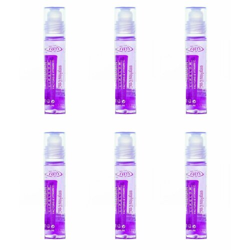 Farres cosmetics Бальзам-блеск для губ шариковый, 20 г, 6 шт прозрачный блеск масло для губ шариковый
