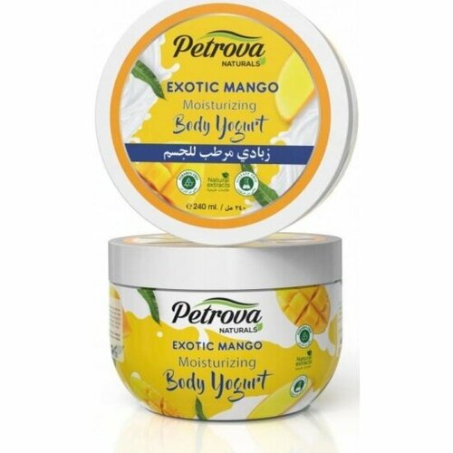 Йогурт для тела PETROVA Экзотическое Манго, 240 мл