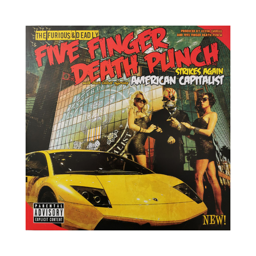 Five Finger Death Punch - American Capitalist, 1LP Gatefold, BLACK LP