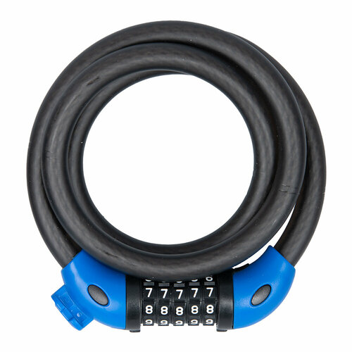 фото Oxford велозамок oxford combi12 12 х 1800 mm (lk230), цвет черный-синий