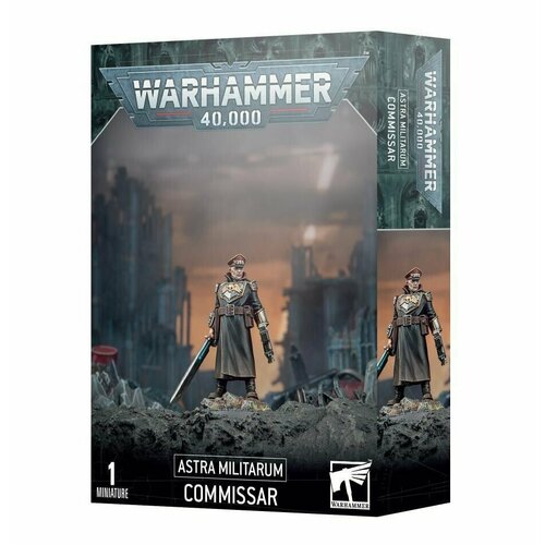 Набор миниатюр Warhammer 40000 Astra Militarum Commissar