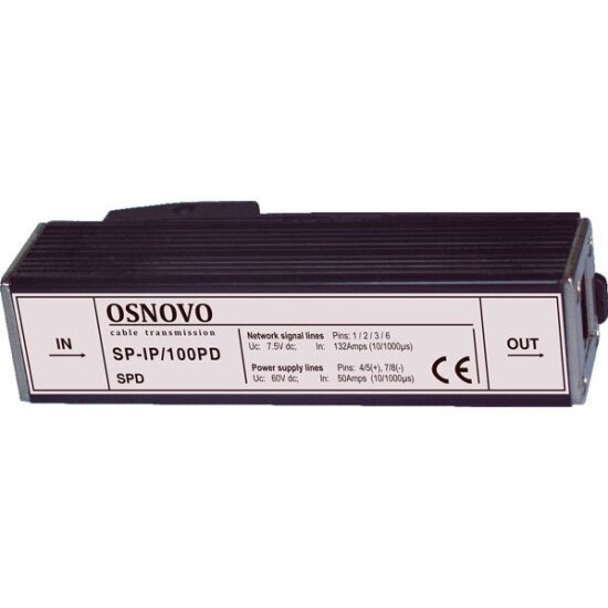 Устройство грозозащиты Osnovo SP-IP/100PD