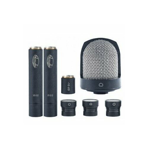 Микрофоны стереопара Октава МК-012-10 стереопара черный в картон упак 11837600₽