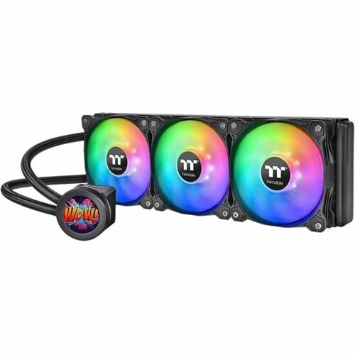 СВО для процессора Thermaltake Floe Ultra 360 RGB CL-W350-PL12SW-A водяное охлаждение deepcool gammaxx l240 a rgb intel lga2066 lga1366 lga1200 lga2011 lga1150 amd am4 am3 am3 am2 am2 fm2 fm2