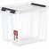Ящик Rox Box п/п 210х170х175 мм 4,5 с крышкой и клипсами прозрачн...