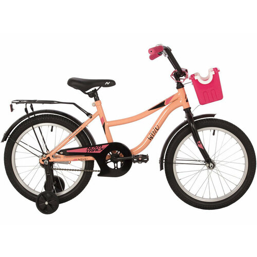 Детский велосипед Novatrack Wind 18 год 2022 цвет Оранжевый 860000₽