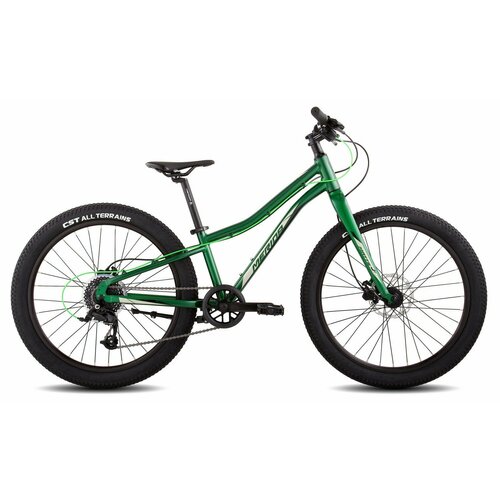 Подростковый велосипед Merida Matts J.24+ Pro, год 2023, цвет Зеленый-Черный