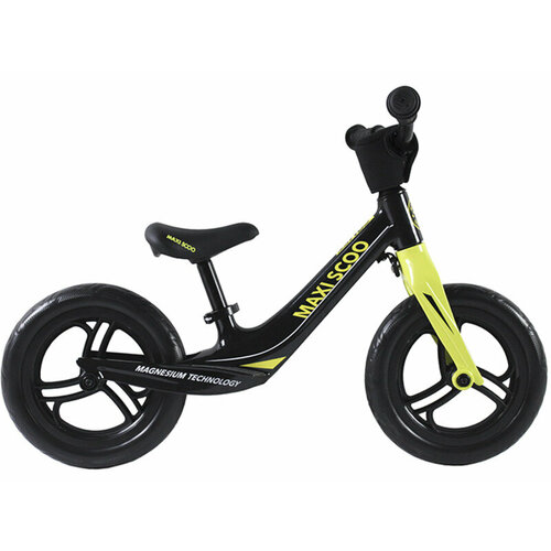 Детский велосипед Maxiscoo Comet 12 Стандарт Плюс год 2022 цвет Черный 1025000₽