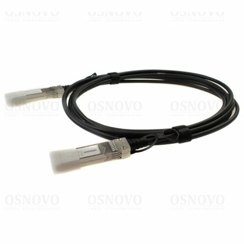 DAC кабель SFP+ 10G Osnovo OC-SFP-10G-3M dac кабель sfp 10g osnovo oc sfp 10g 2m