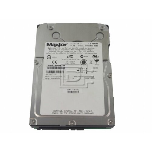 Жесткий диск Maxtor 8K147S0 147Gb 15000 SAS 3,5