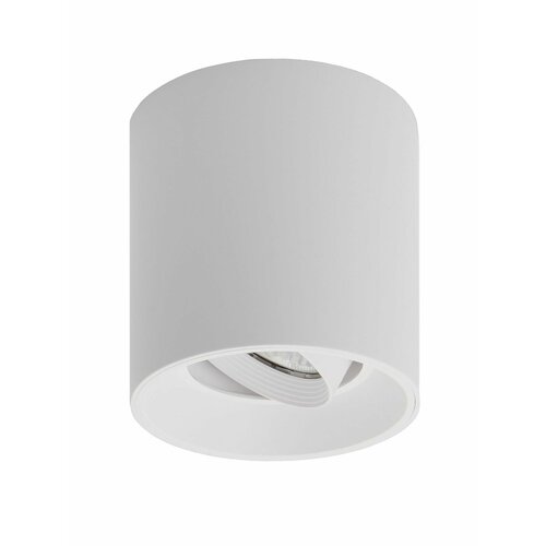 Спот потолочный накладной для натяжных или обычных потолков Maple Lamp PL101-WHITE, белый, GU10