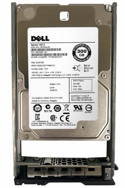 Жесткий диск Dell H8DVC 300Gb SAS 2,5" HDD