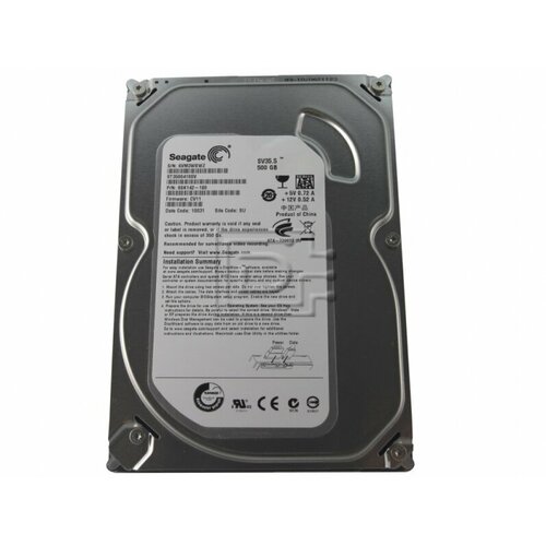 Жесткий диск Seagate ST3500410SV 500Gb SATAII 35 HDD 491000₽