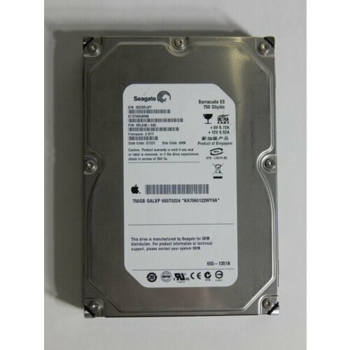 Жесткий диск Seagate ST3750640NA 750Gb 7200 IDE 3.5