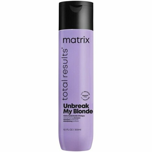 Шампунь для волос MATRIX COSMETICS MATRIX Unbreak My Blonde без сульфатов, 300 мл