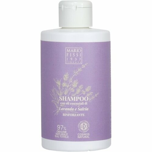 Шампунь для волос Mario Fissi 1937 Жизненная Сила с маслами Лаванды и Шалфея 300 мл 1359₽