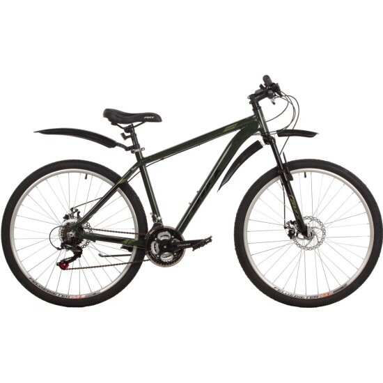 Горный велосипед Foxx 27.5" Atlantic D зеленый, размер 16" 27AHD. ATLAND.16GN2