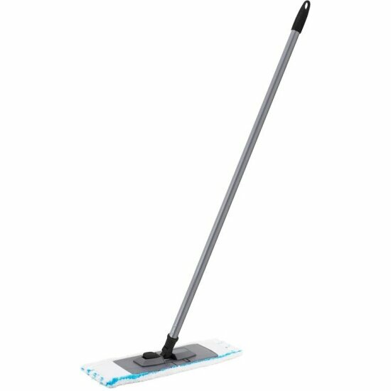 Швабра флаундер Svip 43x12см серая с МОПом Soft (в ассортименте)