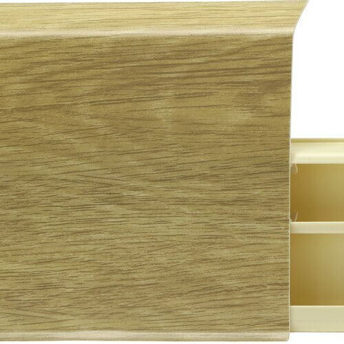 фото Плинтус пластиковый Winart Quadro 100 мм Байкал 344