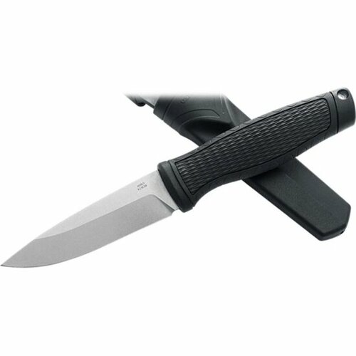 Нож туристический GANZO G806 черный, G806-BK