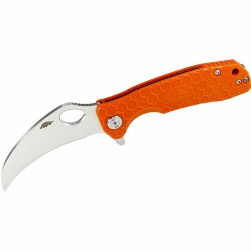 Нож складной HONEY BADGER Сlaw L (HB1139) с оранжевой рукоятью