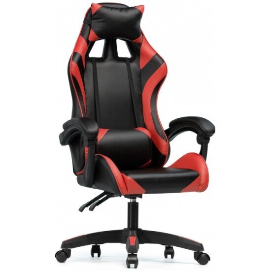 фото Кресло геймерское WOODVILLE Rodas black / red 62