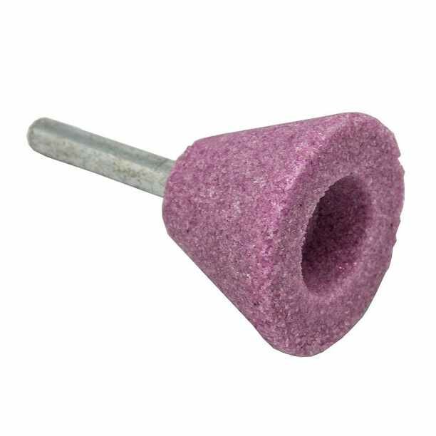 Шарошка абразивная оксид алюминия трапециевидная 35х25 мм ПРАКТИКА