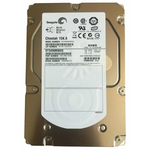 Жесткий диск Seagate 9CL066 450Gb SAS 35 HDD 1688000₽