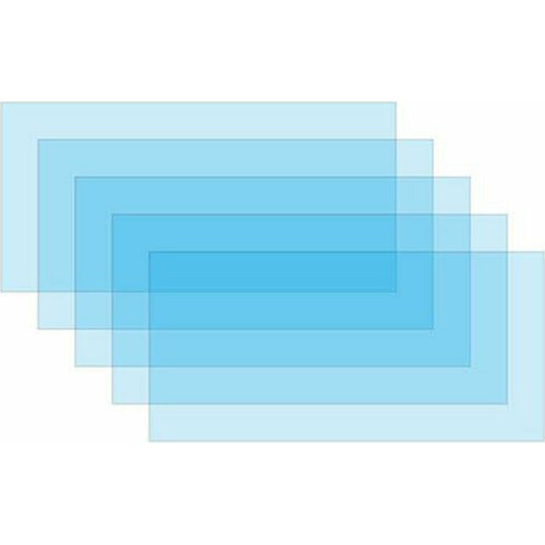 защитное стекло для маски хамелеон 11 52х10 4 см набор из 5 штук Стекло защитное для сварочной маски внутреннее SOLARIS 100х48 мм 5 штук (WA-2487)