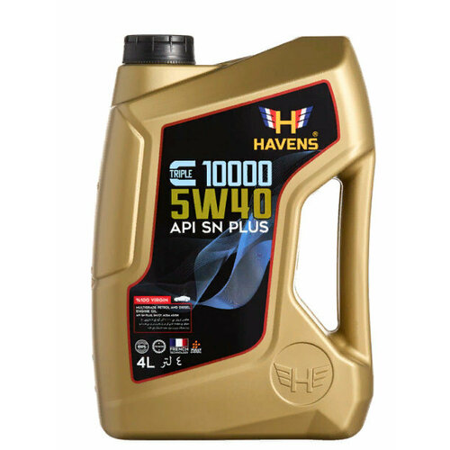 Масло моторное HAVENS Triple SN/CF/A3/B4 5W40, 4 литра HTC5W40SNP4