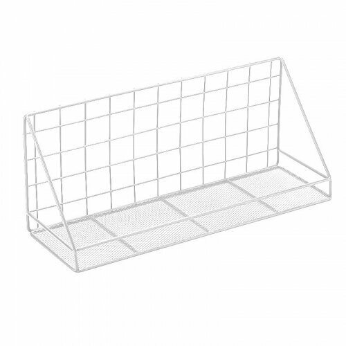 Полка для ванной Zdk Homium белый, 35*12*15см (shelf4white)