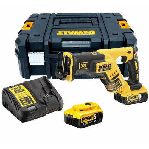 Пила сабельная аккумуляторная Dewalt DCS367P2-QW аккумуляторная бесщеточная сабельная пила dewalt dcs367nt 18 в xr 0 2900 ход мин