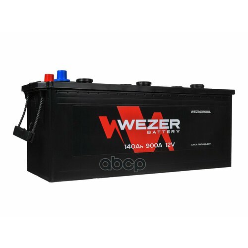 Wez140900l_аккумуляторная Батарея! 140Ah 900A +Слева 513/189/223 WEZER арт. WEZ140900L