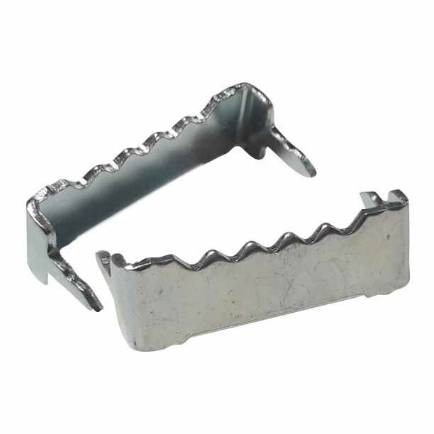 Зацеп зубчатый для рамки забивной малый 25 мм оцинкованная сталь 2 шт (1 ед.)
