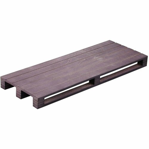 Доска для подачи Ppwood 40х15х3см, фанера, темно-коричневый